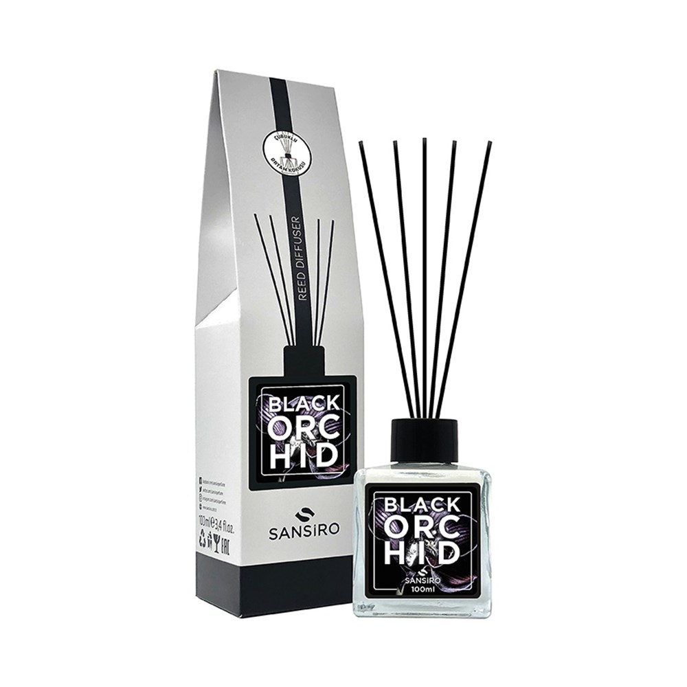 SANSIRO - Αρωματικό χώρου με sticks Black Orchid 100 ML