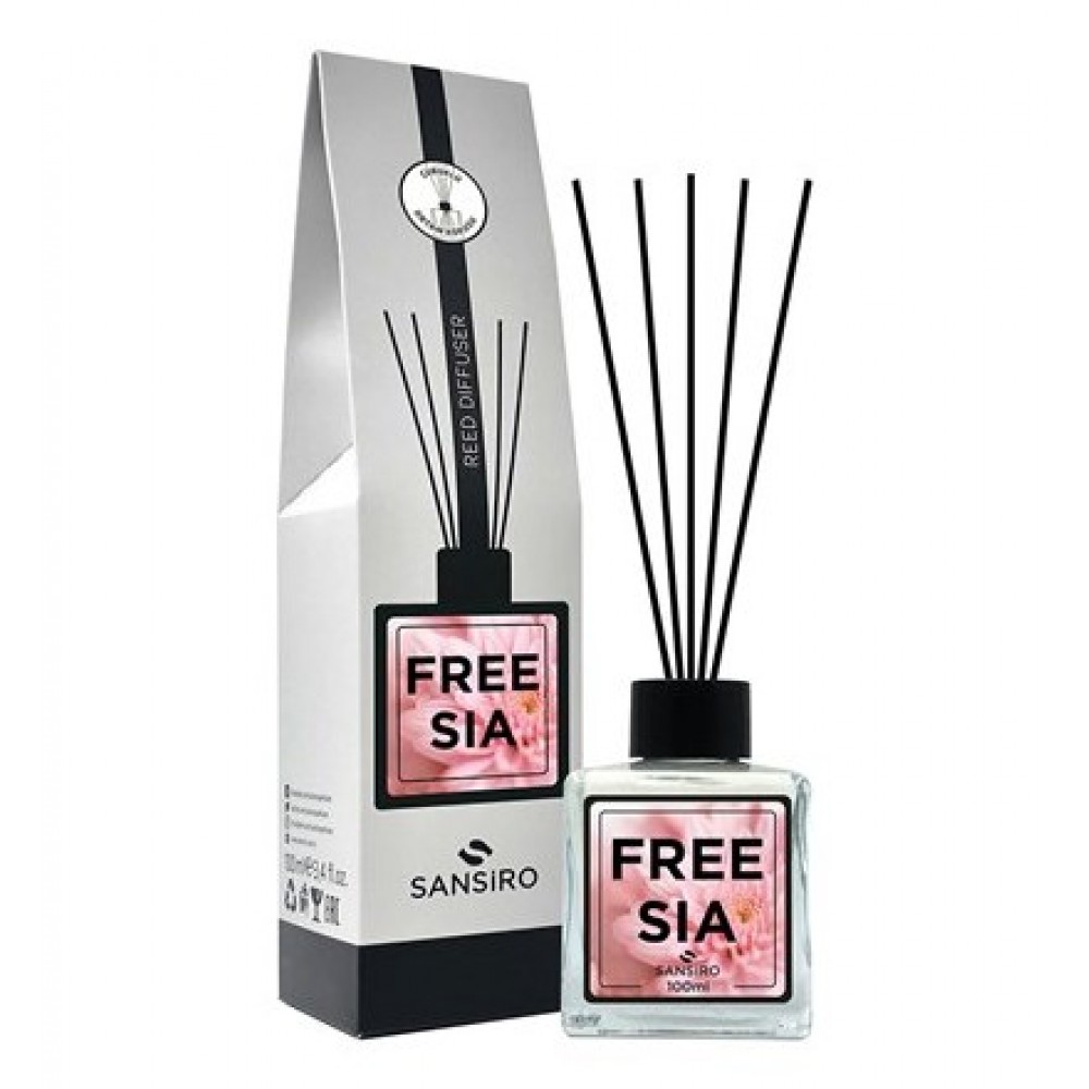 SANSIRO - Αρωματικό χώρου με sticks Freesia 100 ML