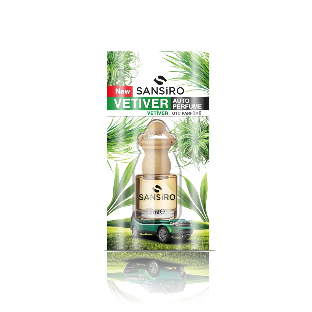 Sansiro - Αρωματικό Αυτοκινήτου Vetiver 7ml