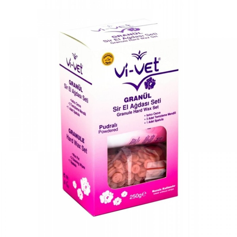 VI-VET Ζεστό Κερί Αποτρίχωσης Σε Κόκκους Πούδρα 750 GR