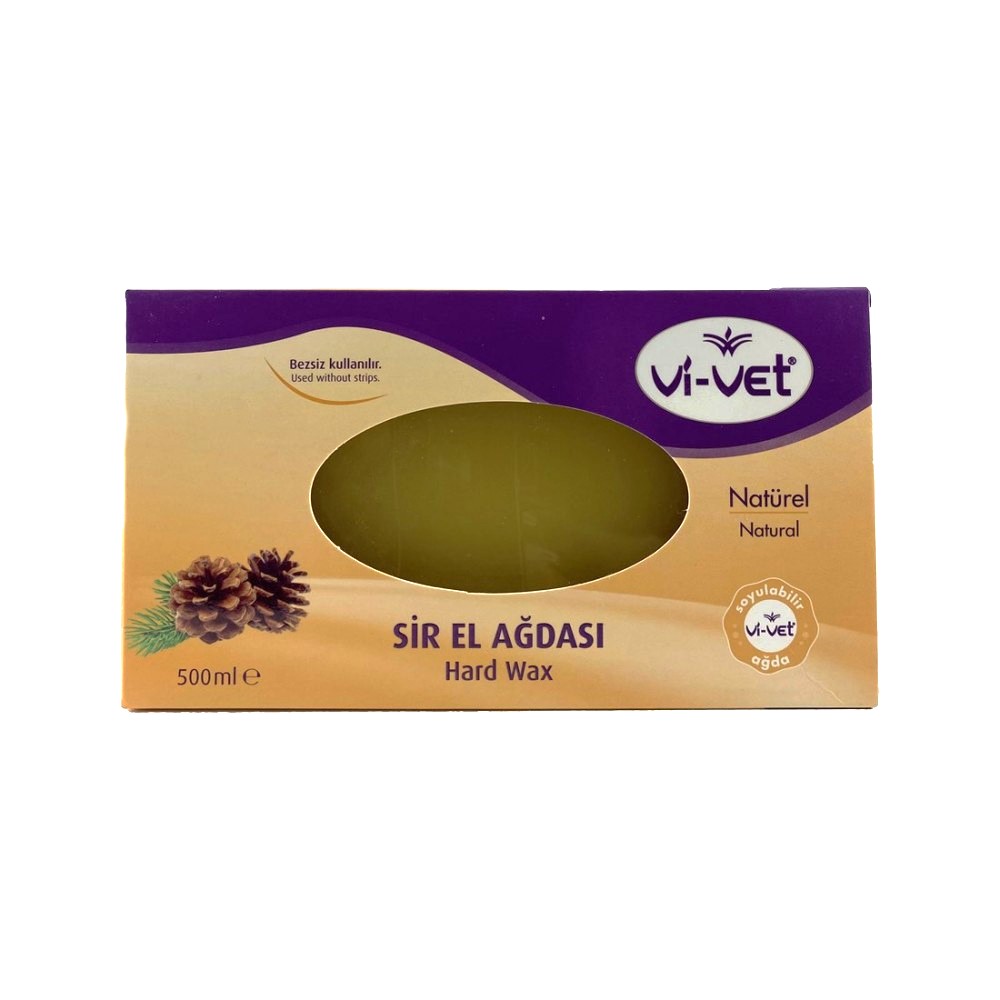 VI-VET Κερί Αποτρίχωσης NATUREL σε ταψάκι 500 ML