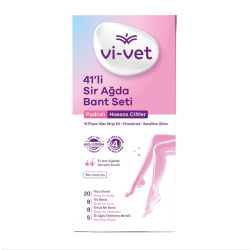 VI-VET - Ταινίες με Κερί Αποτρίχωσης ΠΟΥΔΡΑ 41 Σετ 41 τεμαχια
