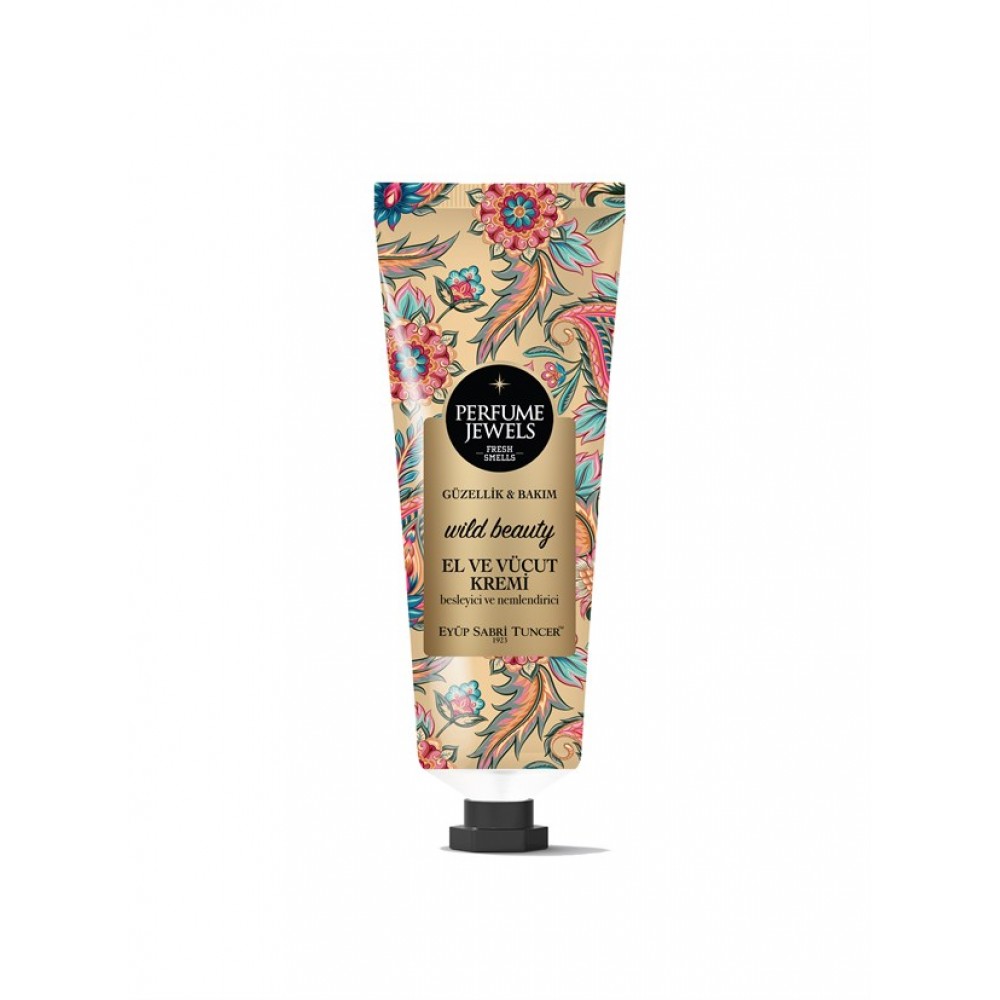 PERFUME JEWELS Wild Beauty Κρέμα Χεριών και Σώματος Σωληνάριο 50 ml