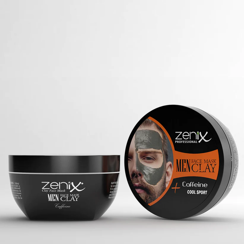 Zenix Clay Mask Men Caffeine 350 gr