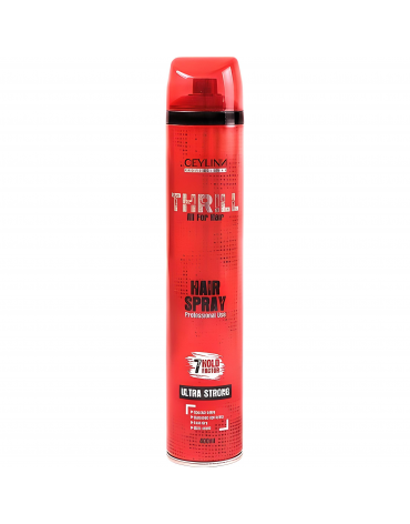 Ceylinn THRILL Professional Hair Spray Ultra Strong 400ml 