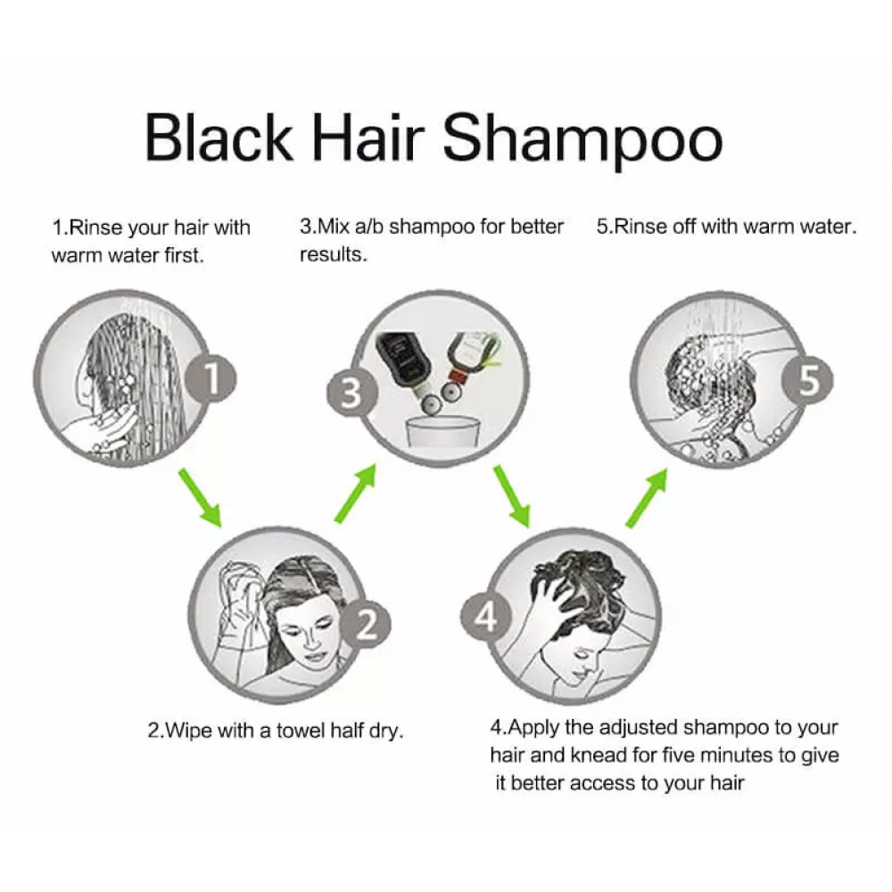 DEXE - UNISEX ΧΡΩΜΟΣΑΜΠΟΥΑΝ ΜΑΥΡΟ 25 ml